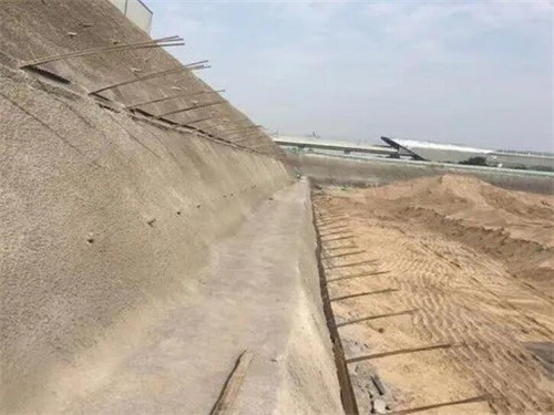 望奎河道边坡加固